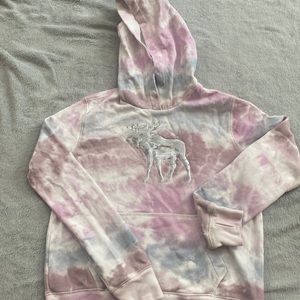 tie die hoodie